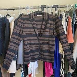 EUC Loft knit blazer